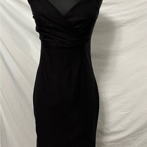 RockSteady Classic Black Midi Dress